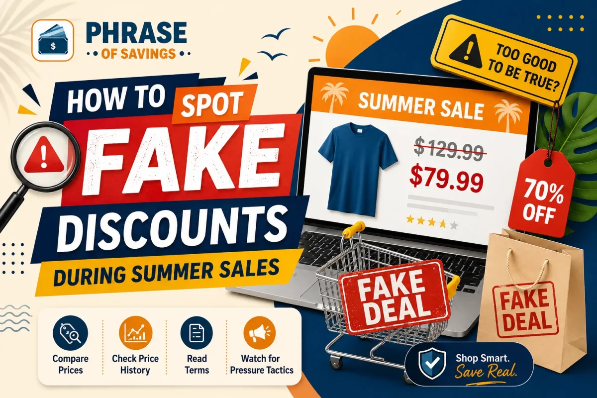 How to Spot Fake Discounts During Summer Sales