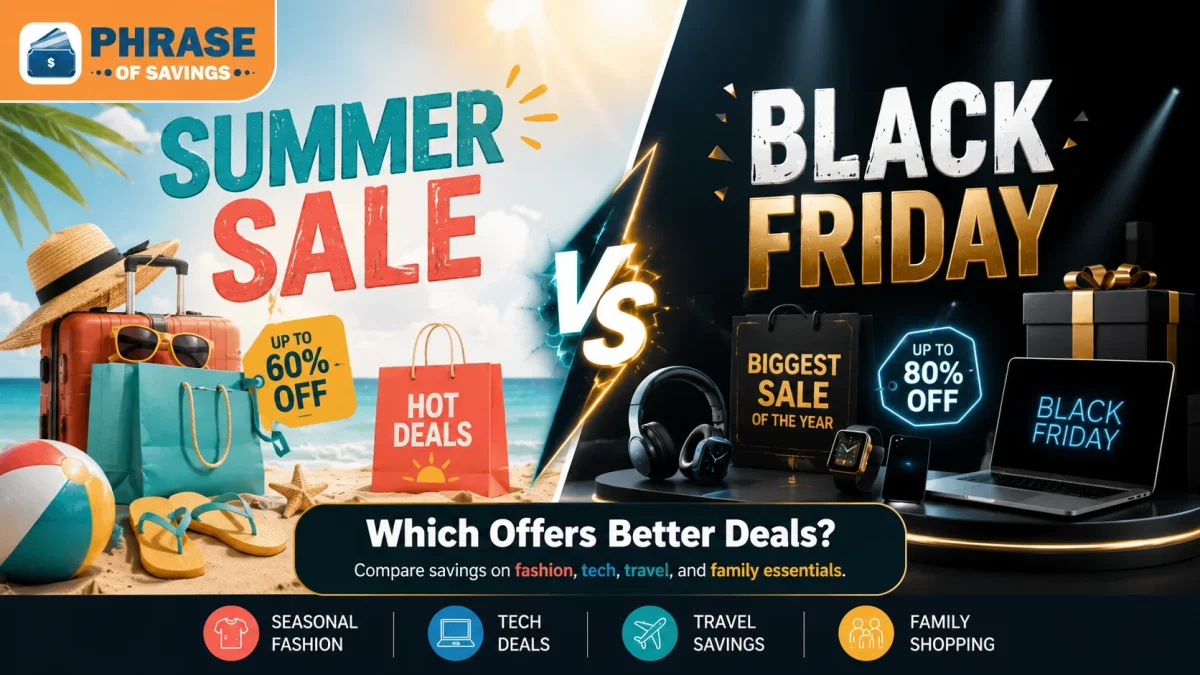 Summer Sale vs Black Friday: Which Offers Better Deals?
