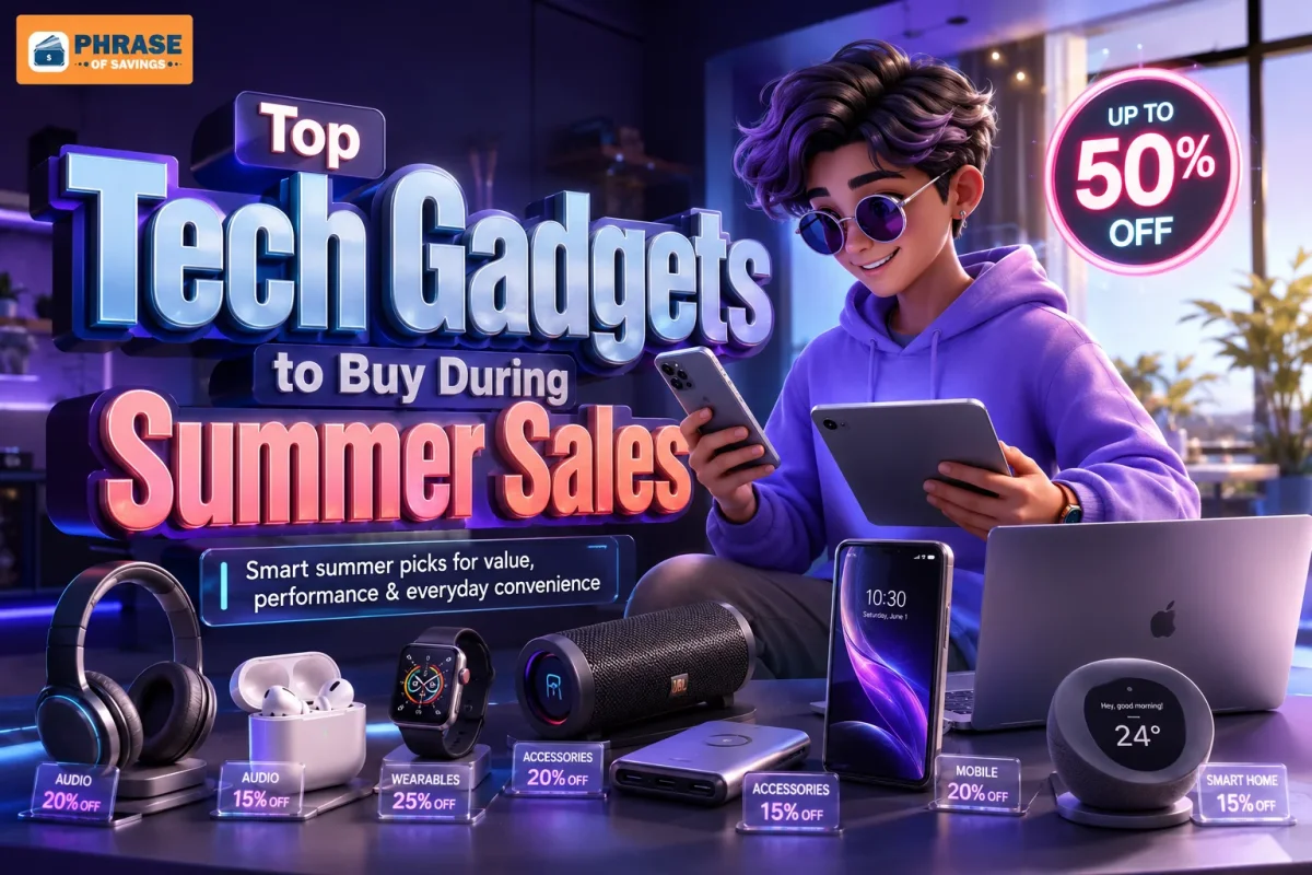 Top Tech Gadgets to Buy During Summer Sales