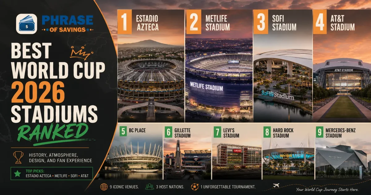 Best World Cup 2026 Stadiums Ranked